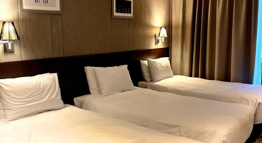 트리플 싱글베드룸 - 금연 (Deluxe Room with Three Single Beds - Non-Smoking) 이미지 5