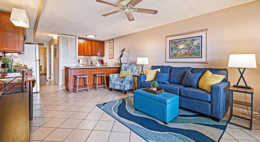 키헤이 (HI) Maui Condo, 5 minute walk to the beach, 3 Pools, Tennis Courts, BBQs 4성급 싱글룸 레스토랑