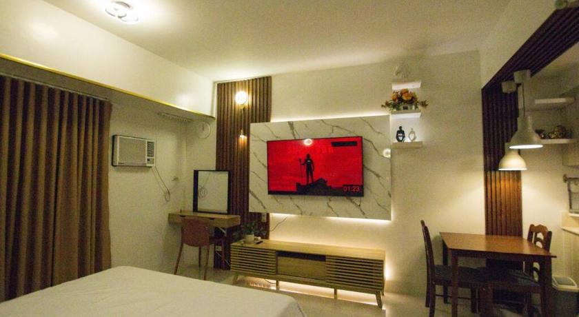 세부 IT 파크의 스튜디오 프라이빗 하우스 (28m², 프라이빗 욕실 1개) (Casa - Vibrant City Center Studio Near Ayala Mall) 3성급 게스트하우스 스위트룸