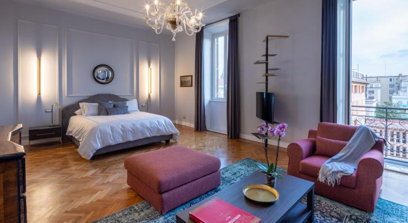 ローマ Migliori Collection Suites Via Veneto 4つ星 ホテル スイート