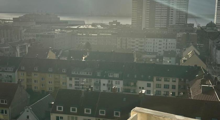 Penthouse Atmosphare mit Meerblick FeWo am Deich 11
