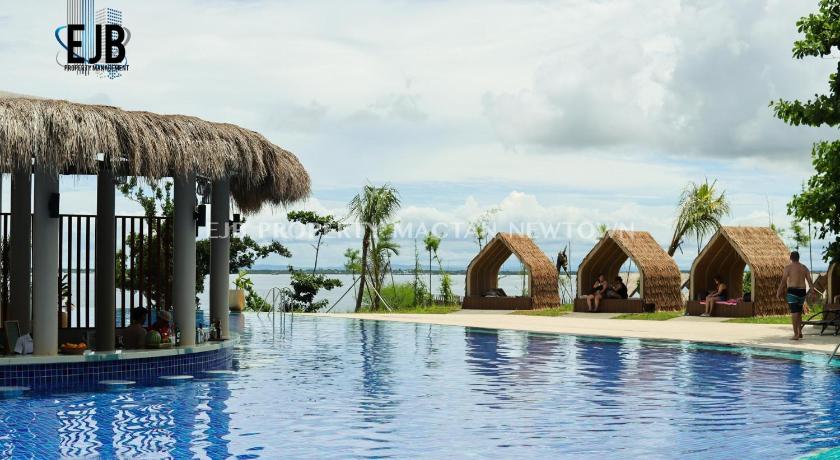 セブ Mactan Newtown Beach Condo 5つ星 ゲストハウス ロビー