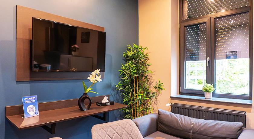 クレーフェルト Liro Stadt Apartments 3つ星 ゲストハウス 眺望