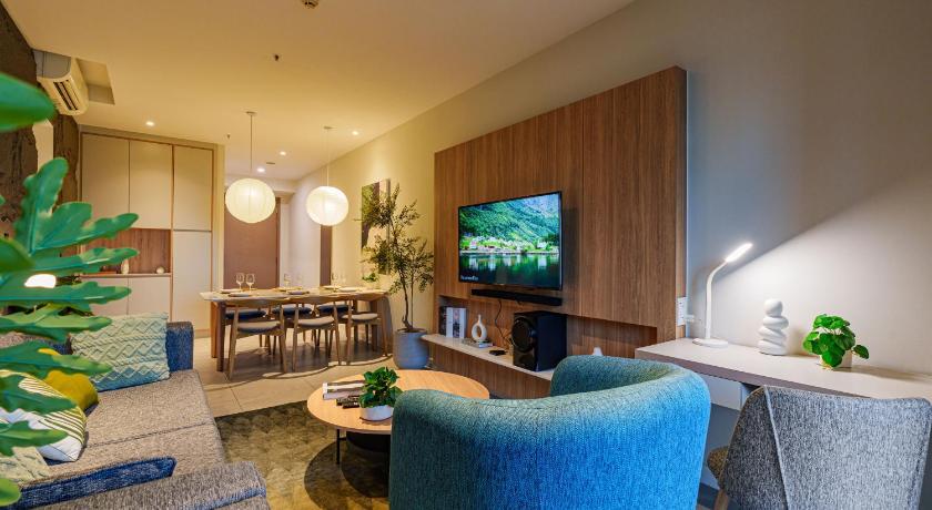 胡志明市 Zenity and D1Mension Apartment, 608 Vo Van Kiet, phuong Cau Kho, quan 1, Ho Chi Minh 5星级 民宿 大堂