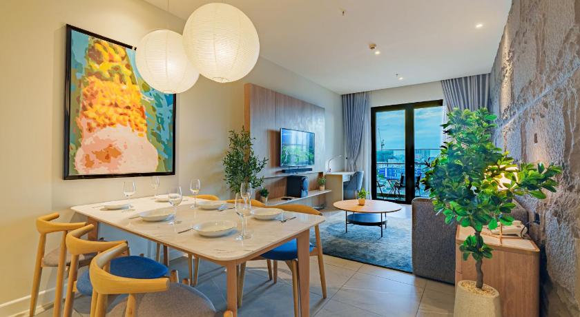 胡志明市 Zenity and D1Mension Apartment, 608 Vo Van Kiet, phuong Cau Kho, quan 1, Ho Chi Minh 5星级 民宿 大堂