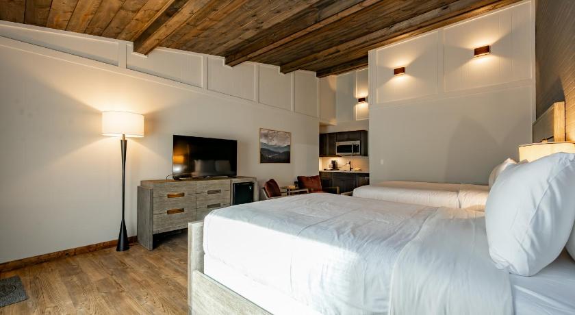 오클랜드 (MD) Cove Creek Lodge 215 Standard Double Queen Room 3성급 숙소 객실