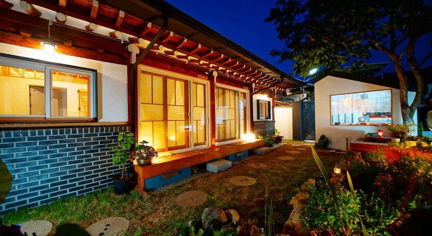 全州 Jeonju Hanok Village Hanok Geugot Pension 2つ星 ゲストハウス 眺望