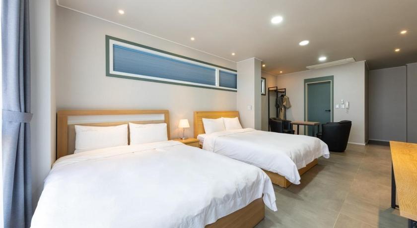 江陵 Gangneung Gyeongpodae Villa 2つ星 ゲストハウス 客室