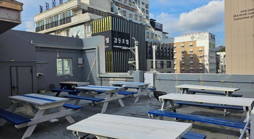 プサン Forest Pension 2つ星 ゲストハウス レストラン