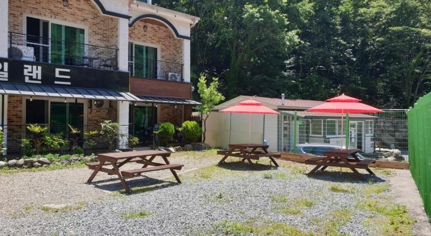 ウルサン Baenaegol New Island Pension 3つ星 ゲストハウス ロビー