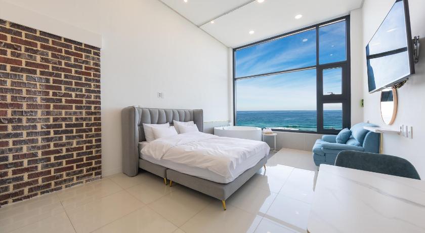 江陵 Gangneung Merview Oceanview Spapension 2つ星 ゲストハウス 施設