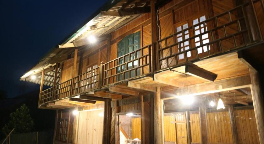 サパ The Zen House Sapa 4つ星 ゲストハウス ロビー