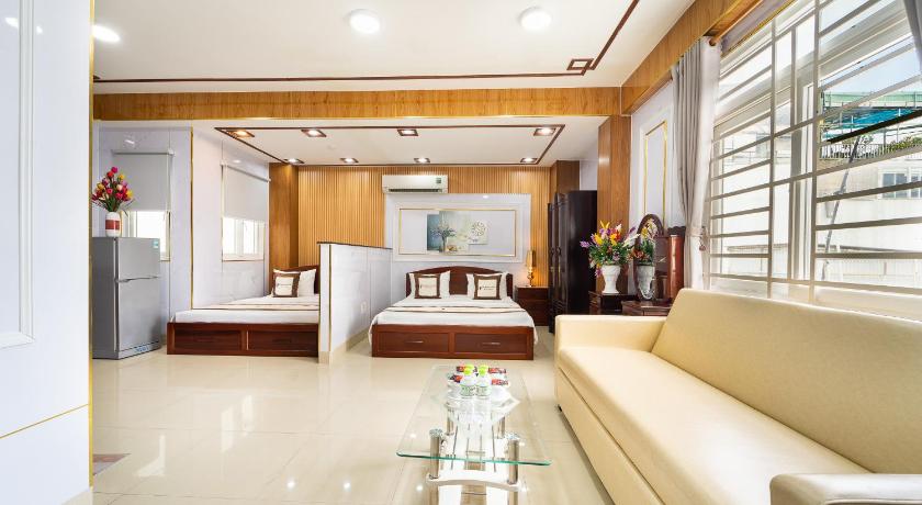 ホーチミン Diamond Luxury Ben Thanh 3つ星 ホテル ロビー