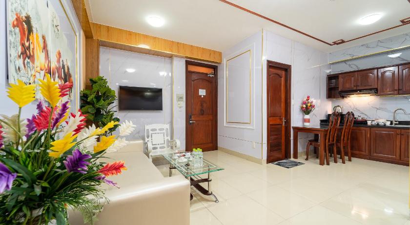 ホーチミン Diamond Luxury Ben Thanh 3つ星 ホテル 眺望