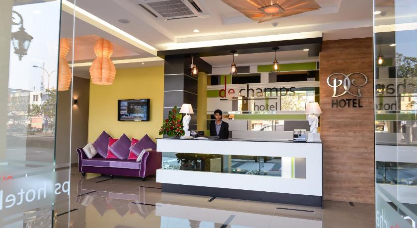 Lobby, De Champs Hotel in Kuantan