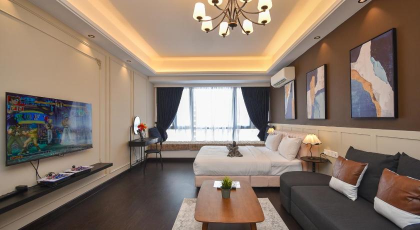 Johor Bahru R&F Seaview Sunrise Suite | 6 Pax【Arcade Game】 4-Star Guesthouse suite