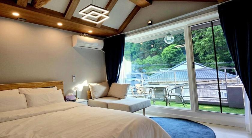 全州 Byeolhana Private Pension 3つ星 ゲストハウス スイート