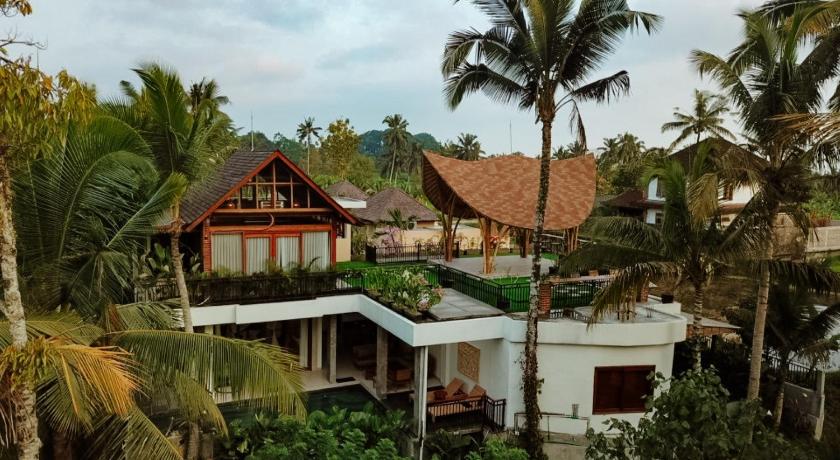 バリ Alankara Villa & Spa Ubud by Mahaprana 3つ星 ホテル レストラン