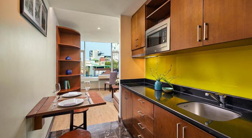 ハノイ The Hanoi Club Hotel & Residences 4つ星 ホテル 外観