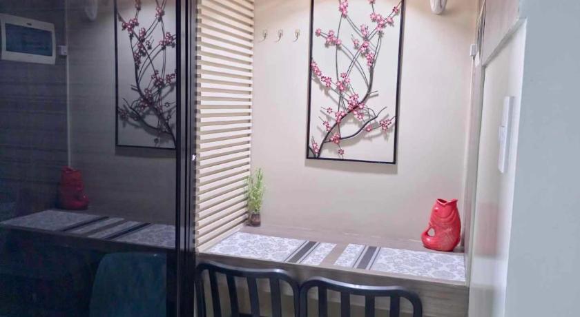 セブ Cozy Condo in the City Center at Horizons 101 3つ星 ホテル スイート