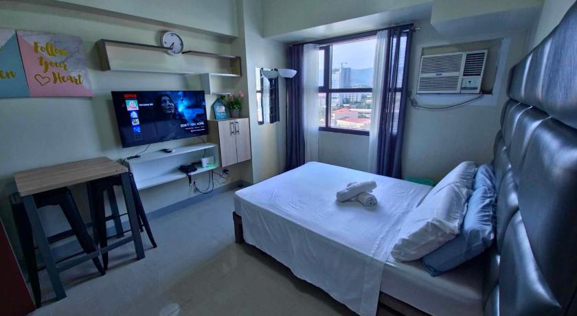 セブ Cozy Condo in the City Center at Horizons 101 3つ星 ホテル 施設