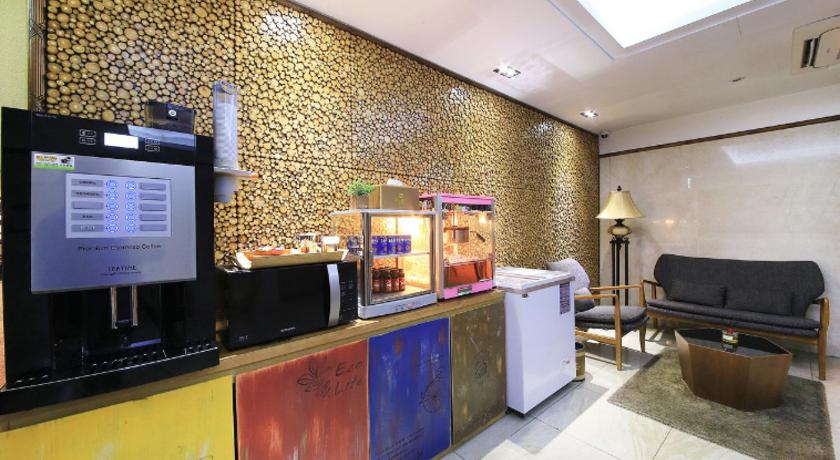 仁川 Shampoo Hotel Incheon 酒店 餐厅