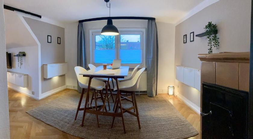 Ferienwohnung Soltau Parkplatz, Dachterrasse, Klimaanlage, 5 Gaste