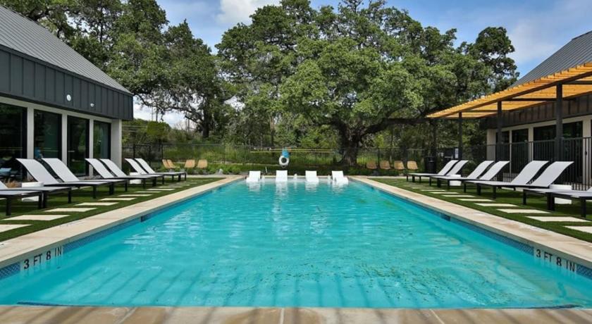 オースティン Luxurious New Unit 1Bd1Ba Pool, Golf Sim 4つ星 宿泊施設 ロビー