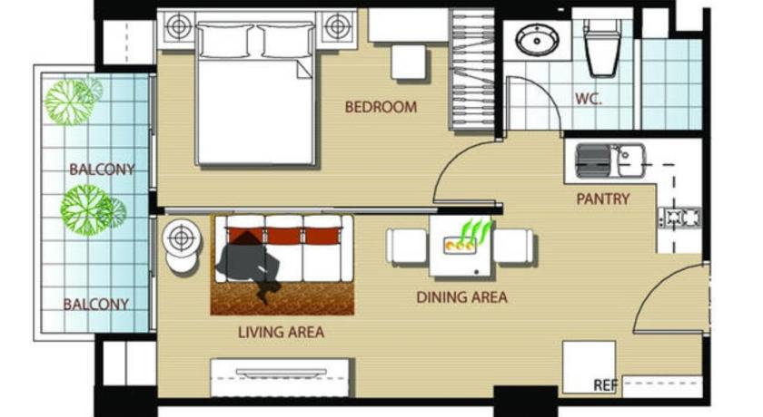 Nice Apartment large pool in nice residence central Patong beach photo
