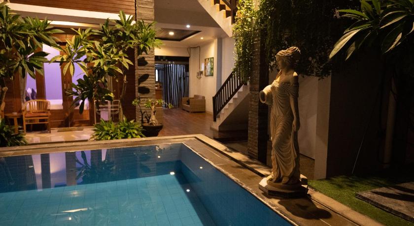 バリ Barton Beach Inn 3つ星 ホテル ロビー