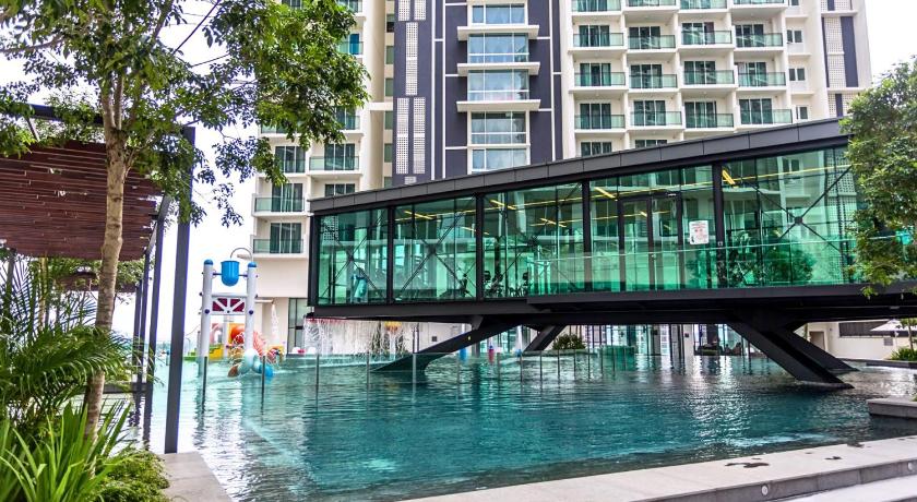 马六甲 The Shore l Exclusive Private Garden l Luxury Suite l 4-9 pax l Melaka River View l Direct Mall l Jo 5星级 民宿 大堂