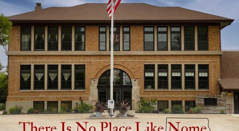 리스본 (ND) Nome Schoolhouse Inn and Event Center 숙소 로비