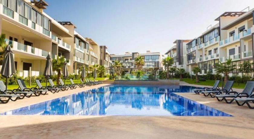 Apartment in Dar Bouazza with Pool, Gym & Kids Playground Rental is only for married couples, not fo