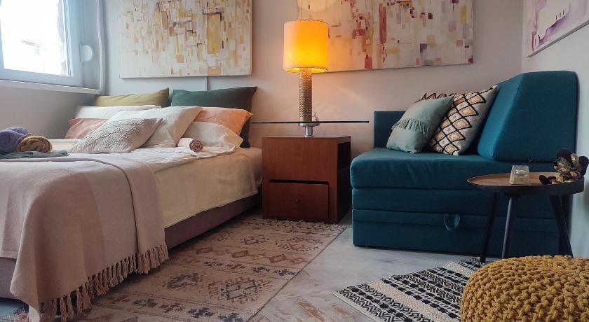 貝爾格勒 CoCo Studio Bright & Stylish Apartment in Central Belgrade 4星级 单人房 套房