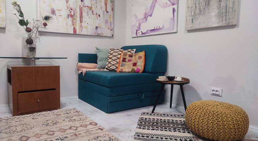 貝爾格勒 CoCo Studio Bright & Stylish Apartment in Central Belgrade 4星级 单人房 泳池