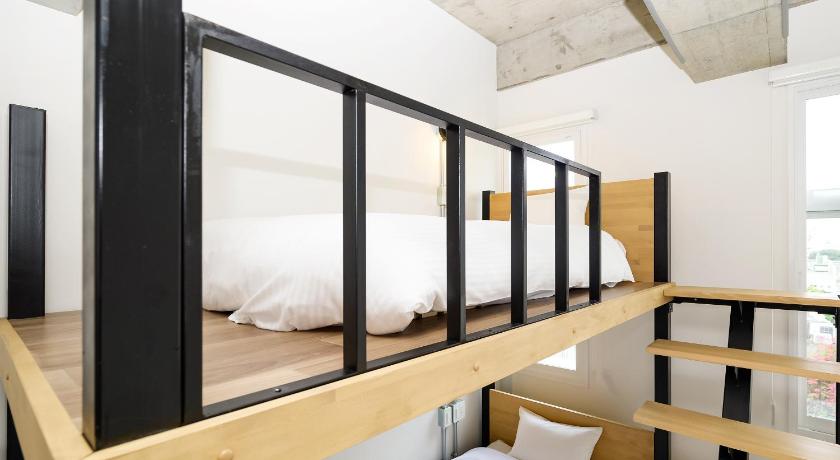 Okinawa Island HOTEL THE CUBE Naha Kokusai Street 3-Star Hotel lobby