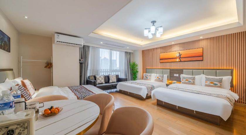 상하이 / 상해 Shanghai Jubelle Boutique Apartment 3성급 게스트하우스 스위트룸