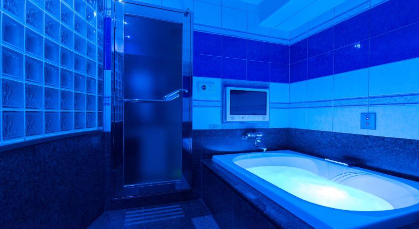 a bathroom with a toilet, sink, and bathtub, HOTEL & SPA J-MEX Shinjuku (JHT Group) - Adult Only in Tokyo