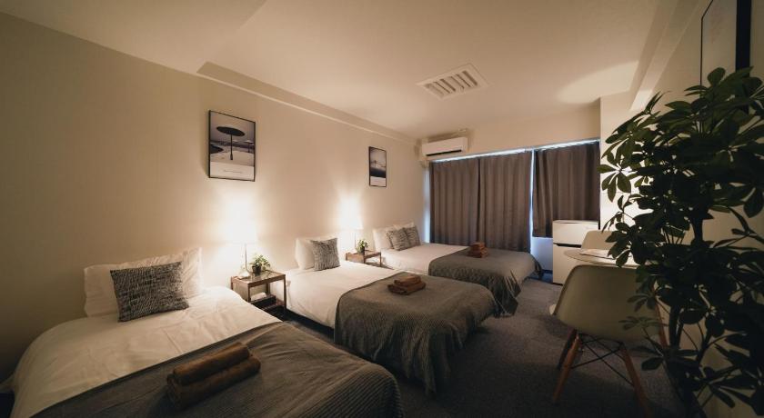 東京 4 minutes walk from Shibuya Station 3 beds 3つ星 シングルルーム 眺望
