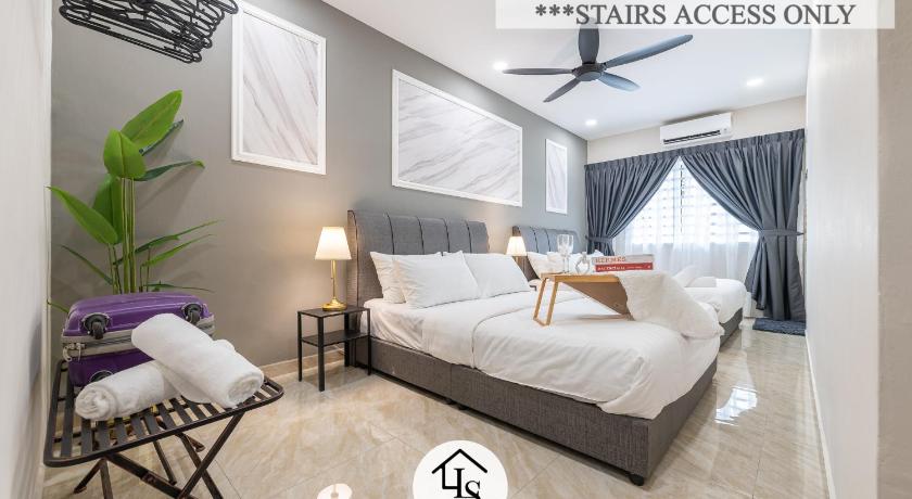 Ipoh IPOH CAIP TownHouse UpperUnit 4BR IpohTambun 10Pax 3-Star Guesthouse suite