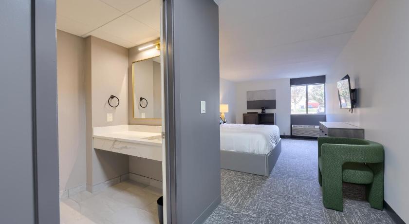 リッツ (ペンシルベニア州) Lititz Pointe Inn and Suites 3つ星 ホテル レストラン