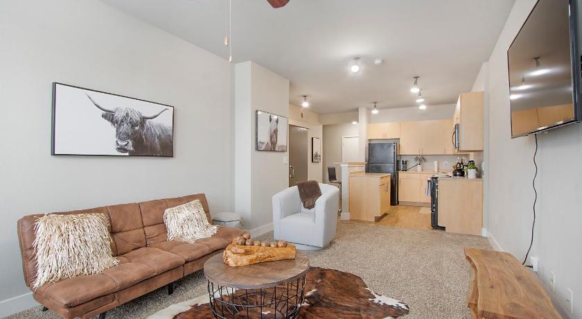 포트 워스 (TX) Cowtown 1 bedroom Downtown FTW 4성급 숙소 스위트룸