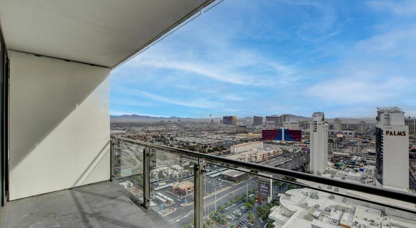 라스베이거스 / 라스베가스 (NV) AVA SUITE 37th FLR STRIP VIEW BALCONY Palms Place 4성급 숙소 객실