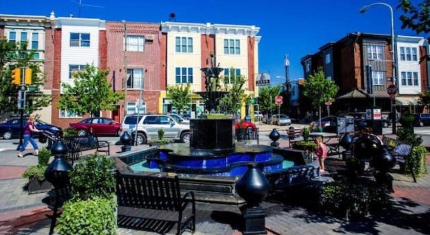 필라델피아 (PA) Beautiful 1BD Apt with Roofdeck in Passyunk Square 4성급 숙소 레스토랑