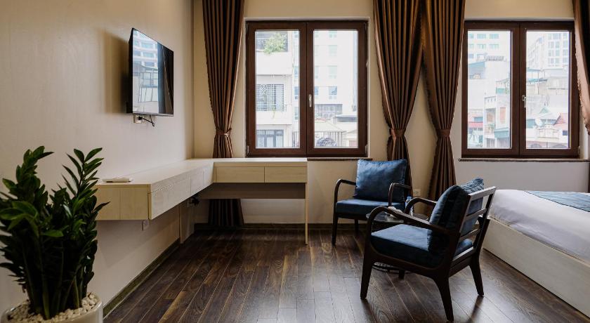 河内 Hanoi Bliss Ba Dinh 3星级 酒店 大堂