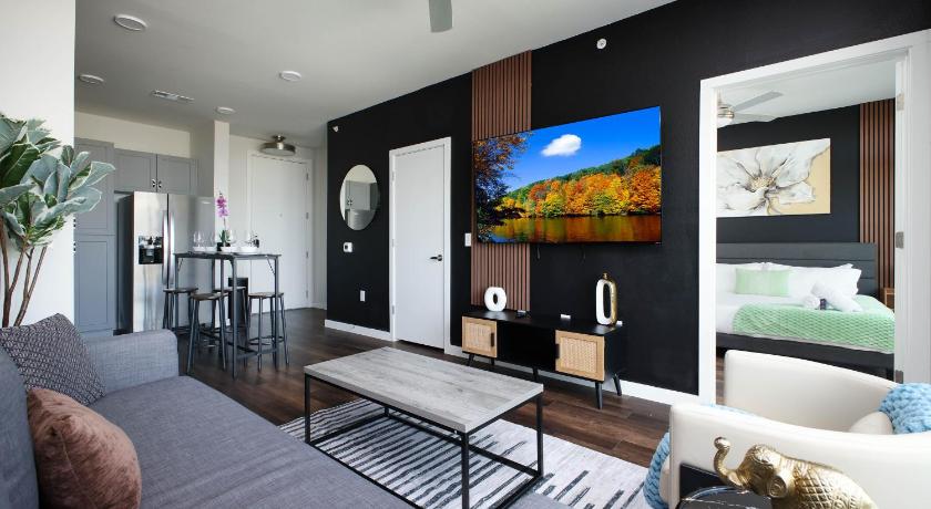 샌안토니오 (TX) Downtown 1BR-w pool&parkng,Near Rvrwalk & Conv Ctr 5성급 숙소 스위트룸