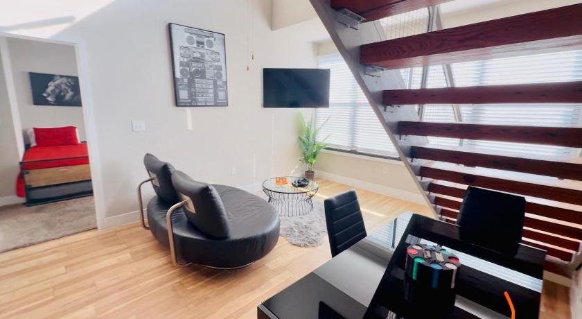 포트 워스 (TX) Cowboy Live, Laugh, & Loft Fort Worth 2 bedroom Loft Downtown 4성급 숙소 로비