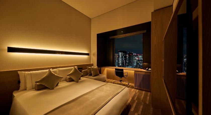 行政樓層雙人房－可使用貴賓室－東京鐵塔景觀，38樓 (Executive Floor Double Room with Lounge Access - Tokyo Tower View, 38th Floor)的照片 1