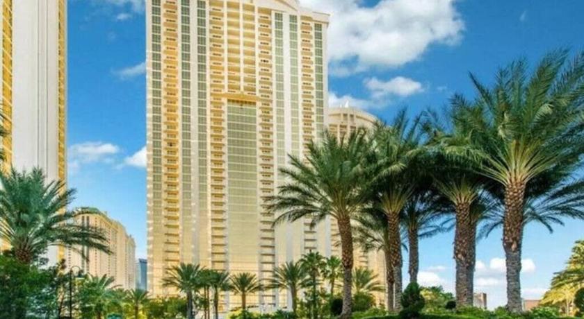 라스베이거스 / 라스베가스 (NV) Stunning Strip View Balcony MGM 22621 One BR 4성급 숙소 객실