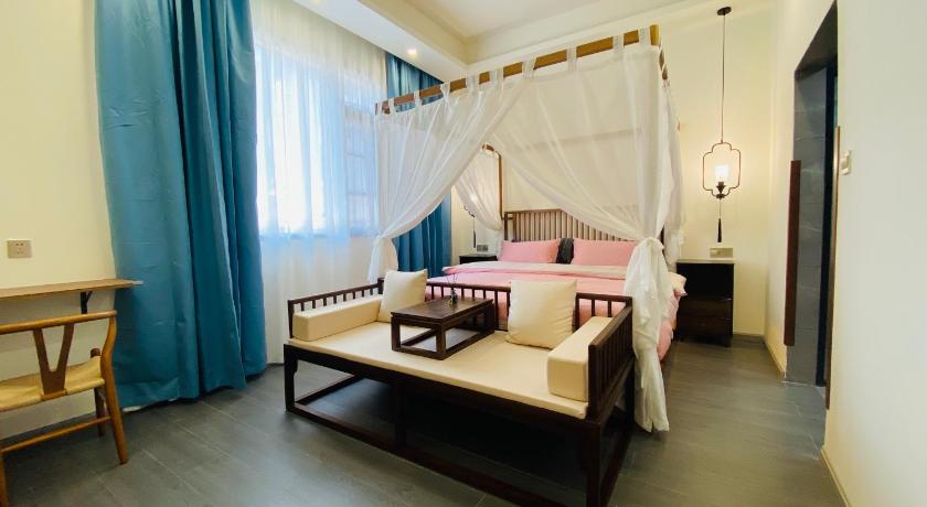 위시 Fuxian Lake Qishe B&B 게스트하우스 스위트룸